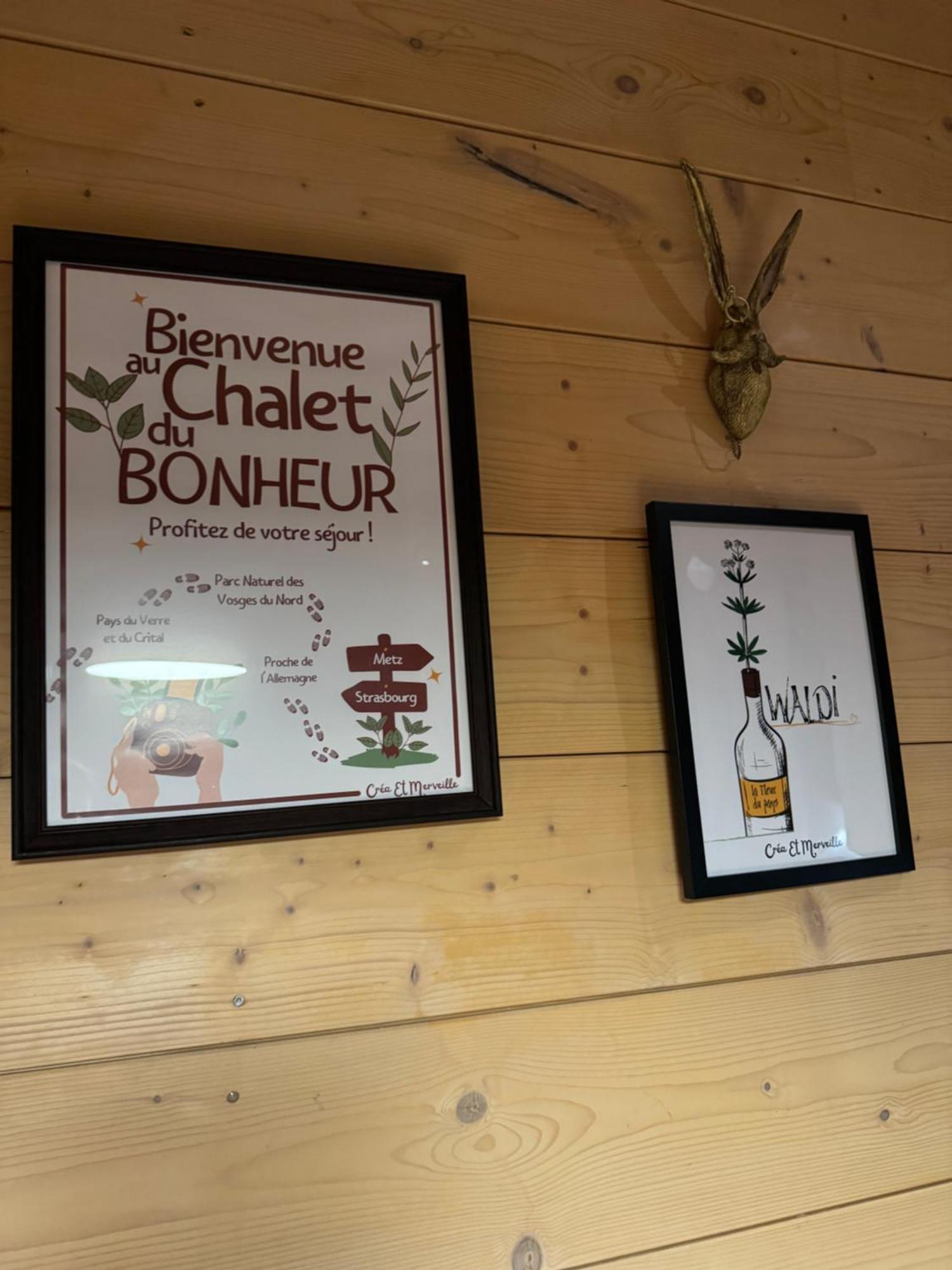 Le Chalet Du Bonheur A Soucht Exteriér fotografie